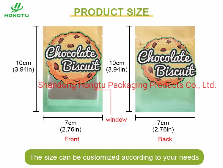 Wholesale Custom Printed Soft Touch Child Resistant Smell Proof Resealable Ziplock 3.5g Candy Holographic Mylar Bags